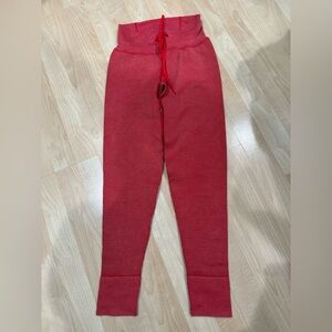 Victoria Secret PINK active thermal waffle high waisted joggers NWT